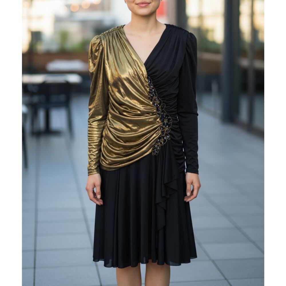 80’s Vintage Filigree LTD Collection Dress Women’s size 16